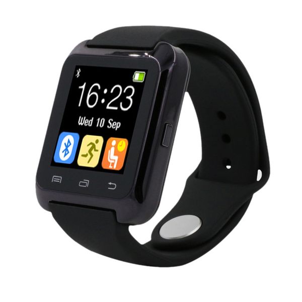 Smartwatch Bluetooth Smart Watch U80 pour iPhone IOS Android Smart Phone Wear Horloge Dispositif portable Smartwach PK U8 GT08 DZ09
