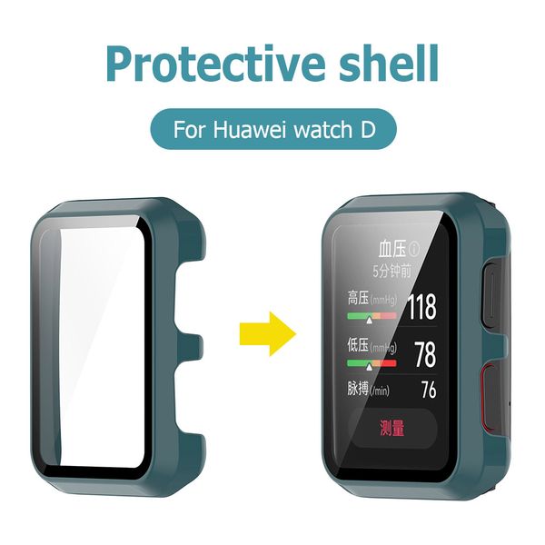 Case SmartWatch Protecteur anti-rayures pour Huawei Watch D Glass Film Temperred Film Watch Screen Protector Case