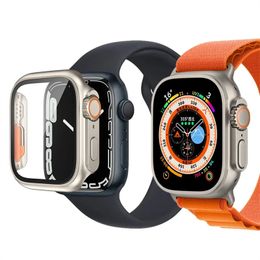 Étui Smartwatch pour Apple Ultra Series 8 49mm Iwatch Marine Smart Sport Watch Wireless Charging Box Box protecteur