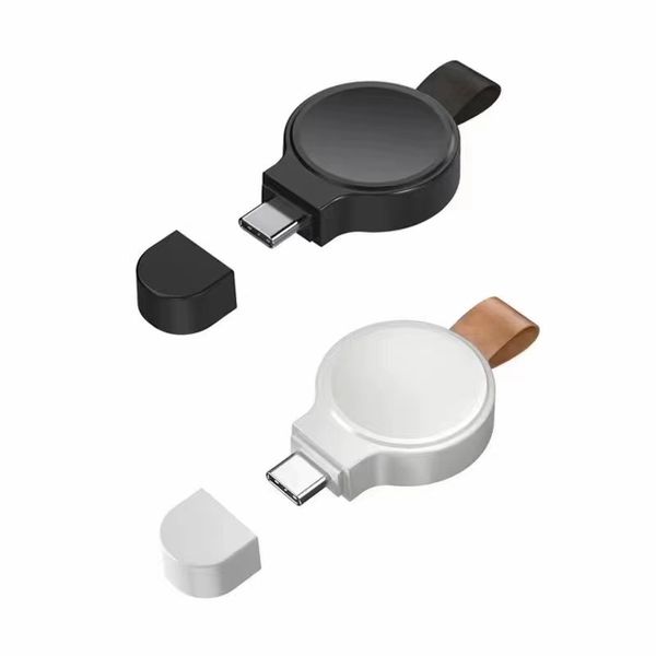 Estación de acoplamiento para reloj inteligente, cargador magnético para Apple Watch Series, USB C, cargador inalámbrico portátil para iWatch 7/6/5/4/3/2/1