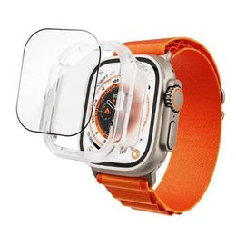 Smartwatch voor Apple Ultra 2 -serie 9 49mm Smart Watch Marine Smartwatch Sport Watch Wireless Laying Riem Box Protective Cover Case