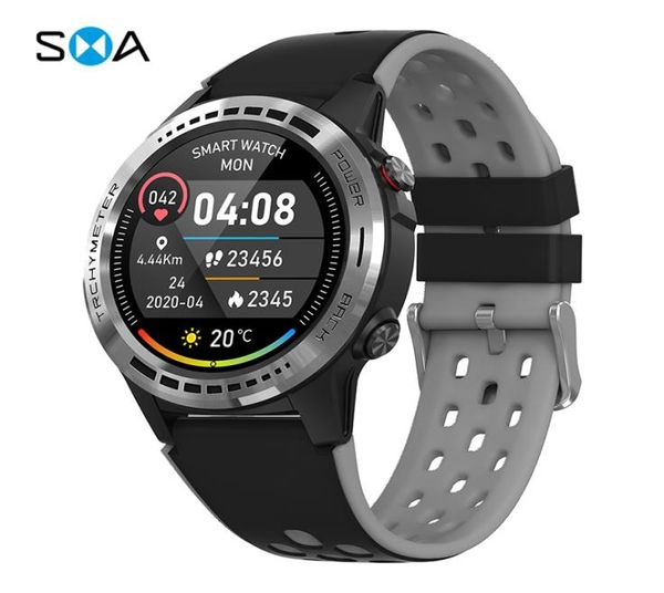 SMAWATCH M7 montre intelligente Smartwatch GPS boussole baromètre Altitude extérieure Smartwatch Bluetooth appelant montre intelligente hommes femmes 201121726554
