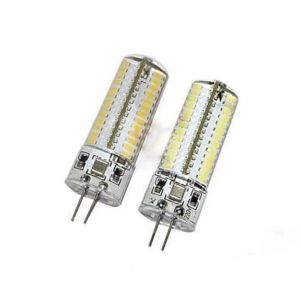 SMD 3014 G4 110V 4W 5W 6W LED lámpara de cristal de maíz luz DC 12V/AC 220V bombilla LED lámpara 24LED 32LED 48LED 64LEDs12 LL