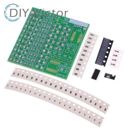 SMD NE555 CD4017 Composants à LED clignotants rotatifs SMT LQFP44 Souder Practice Board Electronic Circuit Training Suite Diy