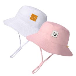 Chapeau de créateur Sourire FURTALK Bébé Chapeau de Soleil Sourire Visage Enfant Garçons Filles Seau Années Enfants UPF Protection Solaire Chapeaux D'été Fit Chapeau pour Homme Haute Qualité 790