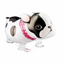 Smile Market Arrivée et Walking Pet Balloon Bulldog G608270S