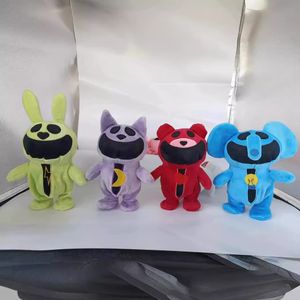 Glimlachende beestjes pluche speelgoed hopscotch catnap oplaad speelgoedpop kawaii zacht knuffel jeugd verjaardag kerstcadeau