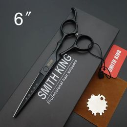 Smith King 6 pouces Ciseaux de coiffure professionnelle 6 CUTTING SCISSORSTYLING SISSORSORSSORSGIFT BOXKITS 240418