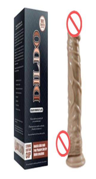 SmithLovers Supersimulation gode jouets pour adultes de haute qualité pour odeur pas de vrai toucher de peau jouets sexuels vrai pénis 45cm3655087