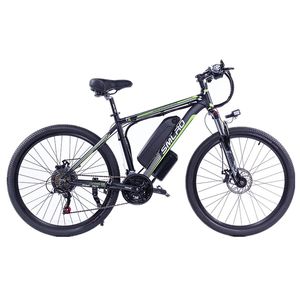 Smlro C6 Elektrische Mountainbike 500W 26inch Elektrische Fiets met Verwijderbare 48V 13Ah Batterij 21 Speed shifter ebike