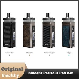 Smoant Pasito II Pod Kit batterie intégrée de 2500 mAh avec grande cartouche de pod de 6 ml Compatible avec toutes les bobines Pasito n Knight 80