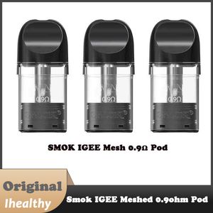 SMOK IGEE Mesh 0.9ohm Pod Verstuiver 2 ml Cartridge Fit Voor IGEE A1 Kit Elektronische Sigaret Vaporizer Vape 3 stks/pak