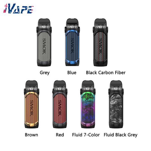 SMOK IPX 80 Pod Mod Kit 3000mAh 80W 5.5ml Tri-Proof Écran 0.96 pouces Type-C Anneau d'entrée d'air à charge rapide