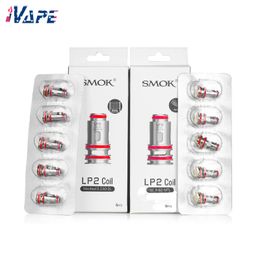 Cabezales de bobinas de repuesto SMOK LP2, 5 piezas malladas de 0,23 ohmios/0,4 ohmios y bobinas dobles CC de 0,6 ohmios, compatibles con RPM 4 G-Priv Pod Morph Pod-80, kit de cigarrillo electrónico Vape