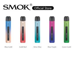 Smok Nfix Pro Pod Kit 25W Système de vape Batterie 700mAh intégrée Cartouche de 2 ml avec bobine maillée LP2 de 1,2 ohm 100% authentique