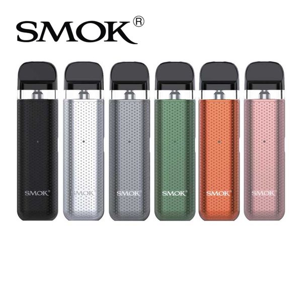 Smok Novo 2C Pod Kit Dispositivo Vape de 20 W Batería incorporada de 800 mah con cartucho MTL de malla Novo2X de 2 ml y 0,8 ohmios 100% auténtico