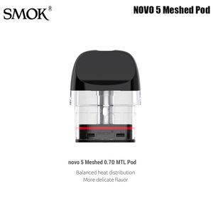 SMOK NOVO 5 Pod Meshed 0.7ohm MTL Verstuiver 2 ml Lege Capaciteit Fit voor E-Sigaret NOVO 5 Kit vape 3 stks/pak Authentieke