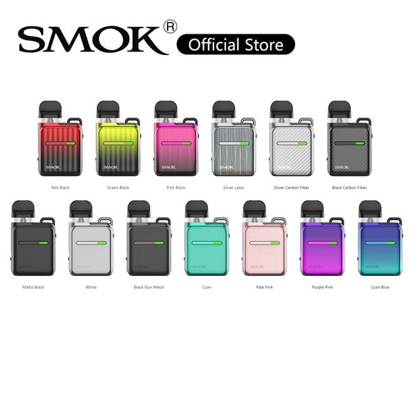 Smok Novo Master Box Pod Kit Sistema Vape de 30 W Batería incorporada de 1000 mAh 2 ml 0,6 ohmios 0,8 ohmios Cartucho de malla Novo 100% auténtico