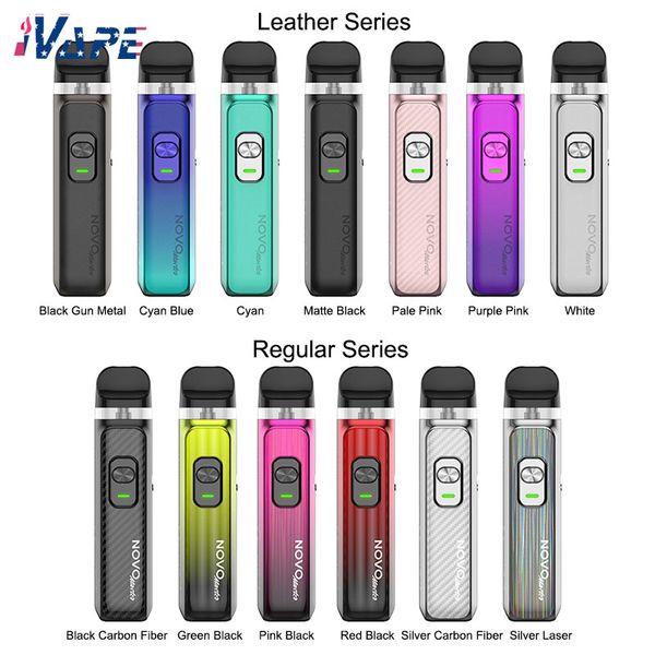 SMOK Novo Master Kit Pod Vape système 1000mAh 30W Max 2ml cartouche de dosette remplissage supérieur bouton de contrôle du flux d'air en continu tirage automatique