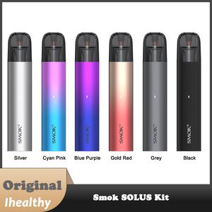 SMOK Solus Pod Kit Batterie intégrée de 700 mAh avec cartouche maillée de 2 ml de 0,9 ohm, connexion magnétique solide