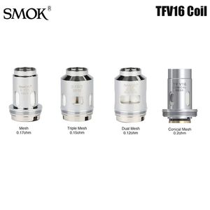 SMOK TFV16 Tank Coil TFV16 Mesh Coil 0.17ohm TFV16 Dual 0.12ohm Triple 0.15ohm/Conische 0.2ohm Coil Vervanging E Sigaret Origineel