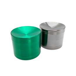 Broyeur de pollinisateur en métal en 4 parties de 55 mm – Broyeur d'herbes de tabac pour outils à cigarettes