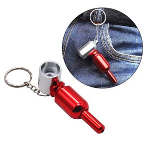 accessoire de fumée tuyau en métal personnalité forme de réservoir de gaz jetable stylo vape shisha