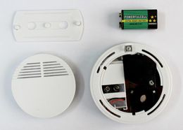 Rookmelder Alarmen Systeemsensor Brandalarm Vrijstaande Draadloze Detectoren Huisbeveiliging Hoge Gevoeligheid Stabiele LED 85dB 9V Batterij 1.76