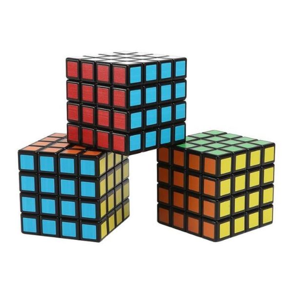 Broyeur de fumée créatif Rubik's cube quatre couches en alliage de zinc couleur ensemble de fumer en gros 58mm - 58mm Kqnpl
