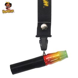 accessoire de tuyau de fumée Embouts de bouche de narguilé en métal pour chicha avec sangle de corde Embouchure de narguilé ChiCha Filtre de 84 mm