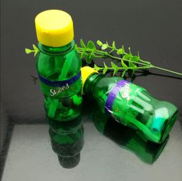 Tuyaux de fumée Hookah Bong Glass Rig Oil Water Bongs Mini bouteille de narguilé en plastique portable comme accessoire cadeau