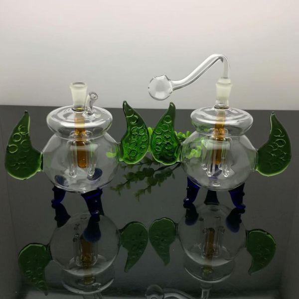 Tubos de humo Hookah Bong Glass Rig Oil Water Bongs Venta caliente trípode de color hookah de vidrio en Europa y América