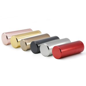 Magasin de fumée Alliage d'aluminium diamètre 44mm hauteur 120mm 64mm Pilule portable -boîte à pilules en métal accessoires de fumée multi couleur magasin de fumée shisha stylo vape