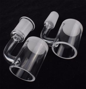 Fumer 4mm Fond Opaque 45 90 Degrés Quartz Banger Nail Femelle Mâle 10mm 14mm 18mm pour Dab Rig Bong