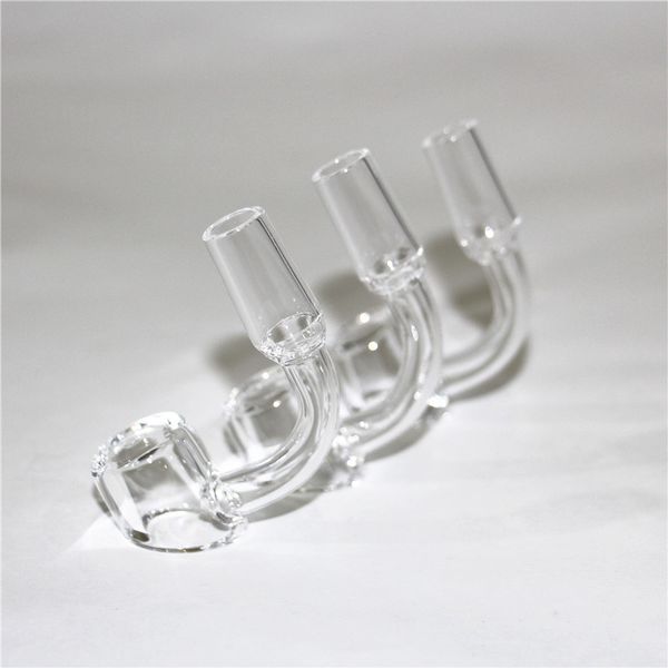 Fumer 4mm d'épaisseur Quartz Banger Domeless Quartz Nail Flat Top 10mm 14mm 18mm mâle femelle pour verre bongs pipe à eau