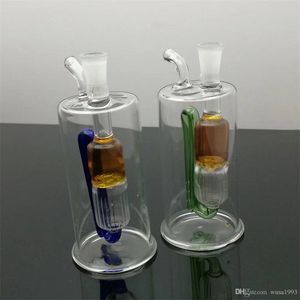 Accessoires pour fumeurs Bouteille d'eau en verre de forme circulaire Bongs en gros Tuyaux de brûleur à mazout Conduites d'eau Tuyaux en verre Plates-formes pétrolières