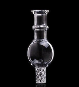 Accessoires pour fumer Cyclone Riptide Carb Cap Dôme Long Bubble Capwith trou d'air tournant pour Terp Pearl Quartz Banger Nail Bubbler 4847365