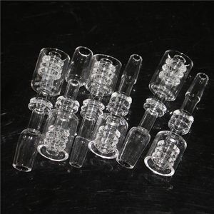 Rookaccessoires Diamant Knoop Quartz Enail Banger Nagels met mannelijke vrouwelijke 14 mm 10 mm gewrichten Pak voor glazen bongs olieligingen 20 mm spoelverwarming