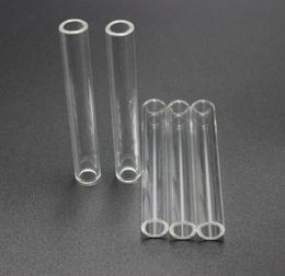 Accessoires pour fumer Tubes de soufflage en verre Borosilicate 12mm OD 8mm ID tube 2mm d'épaisseur paroi claire couleur laboratoire produit 7089314