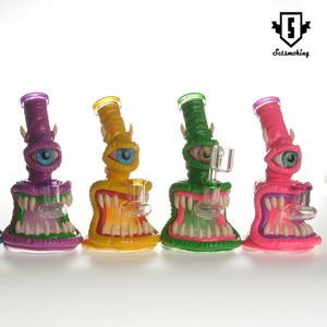 Accessoires pour fumeurs Pipe à eau en verre Verre Banger Hanger Nail Bongs Dab Oil Rig Beaker Bong 1442