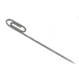 Accessoires pour fumeurs Gr2 Titanium Paper Clip Dabber Tool Titanium Dabber Paper Clip Titanium Nails Peg 10cm Dabber Needle Tip