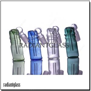 Rookaccessoires Binnen Perc -glas 14 mm 18 mm Tabakskom Emmer Vorm Glassbommen Glides voor droog kruid