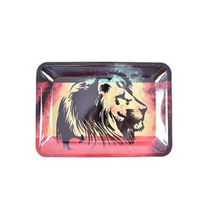 Rookaccessoires metaal Fruit Trays Tin Plate Case Rolling Tray 18 12,5 cm Handroller Tabaksopslagcase