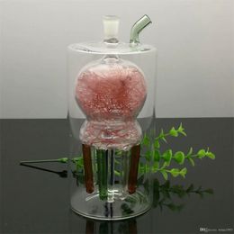 Rookaccessoires Multi-Claw Partition Mute Filter Sigaretten Kettle onder Topkleur Zijkbal Glass Bongs Oliebranderpijpen
