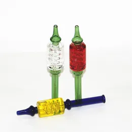 Accessoires pour fumeurs pipe Verre nectar glycérine liquide à l'intérieur de l'huile de refroidissement 220mm NC Kit dab rig Narguilé
