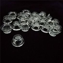 Accessoires pour fumeurs Bols d'écran en verre de rechange pour tuyaux en silicone avec 9 trous un trou Accessoires pour fumeurs pour tuyau à main Tuyaux de fumée Bong en verre