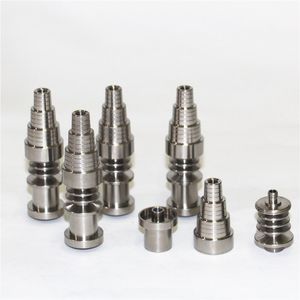 Handgereedschap Rookaccessoires Gr2 Nagel Domeless Titanium Nails Tip Siliconen Nectar Ash Catcher voor Bongs