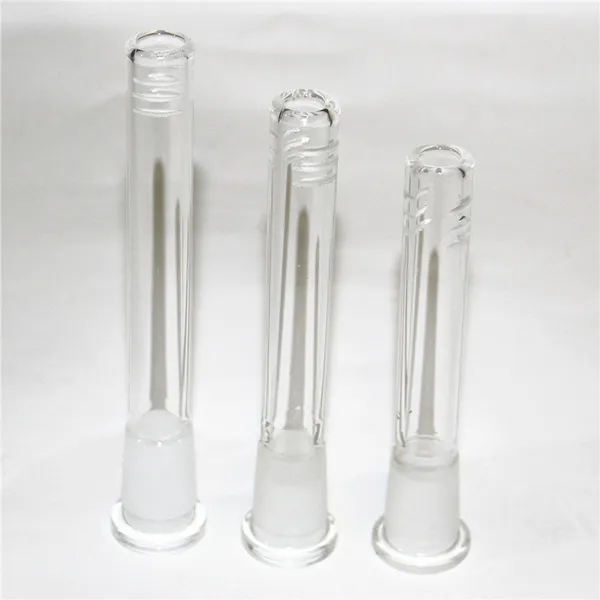 Accessoires de fumer les nargues 2,5 pouces-6 pouces 18 mm mâles à 14 mm en verre femelle du système de divertissement