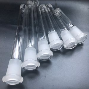 Accessoires pour fumer Narguilés 3inch-6inch 18mm mâle à 14mm femelle Tige en verre Diffuseur Adaptateur de tige de tube Tige diffusée vers le bas pour les tuyaux de bang en verre