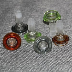 Roken Bubbler Heady Glass Bowls Double Layers Bong Bowl Ash Catcher 14mm Male Size Dikke Pyrex Watergrenzen